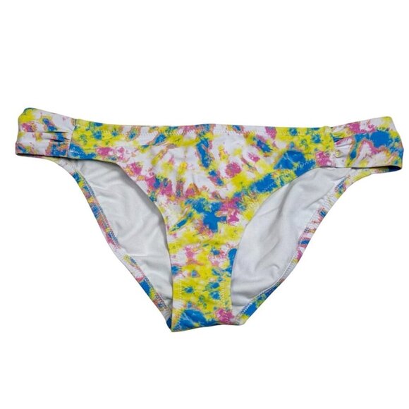 Jessica Simpson Women's M ide Shirred Hipster Bikini Bottom Multicolor NWT - Picture 2 of 15